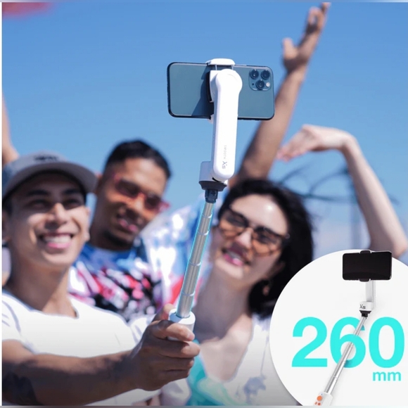 Zhiyun Smooth Xs white smart phone stabilizer gimbal - Picture 3 of 5